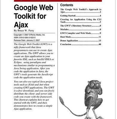 خرید و دانلود نسخه کامل کتاب Google Web Toolkit for Ajax