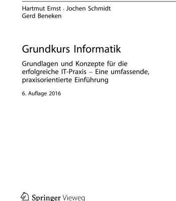 خرید و دانلود نسخه کامل کتاب Grundkurs Informatik