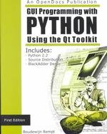 خرید و دانلود نسخه کامل کتاب GUI programming with Python: using the Qt toolkit