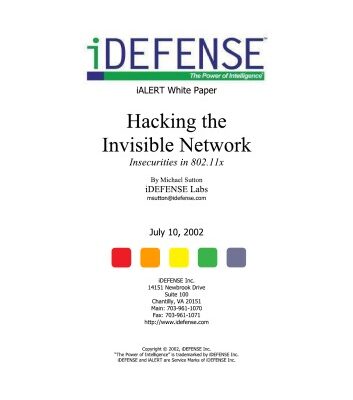خرید و دانلود نسخه کامل کتاب Hacking The Invisible Network