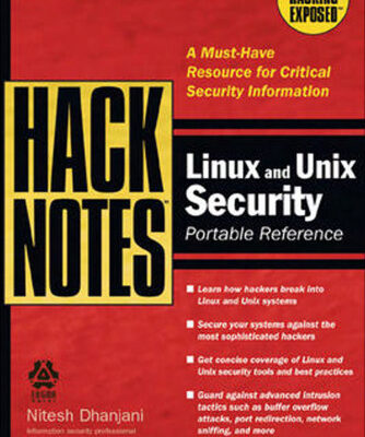 خرید و دانلود نسخه کامل کتاب HackNotes ™ Linux and Unix Security Portable Reference