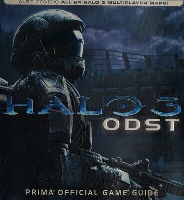خرید و دانلود نسخه کامل کتاب Halo 3: ODST Prima Official Game Guide