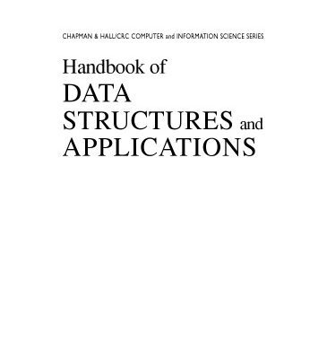 خرید و دانلود نسخه کامل کتاب Handbook of data structures and applications