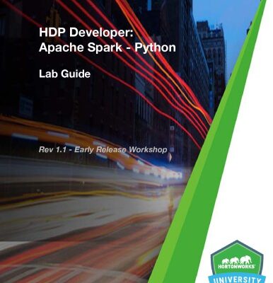 خرید و دانلود نسخه کامل کتاب HDP Developer: Apache Spark Using Python (Lab Guide)