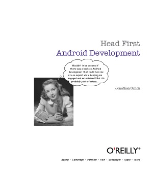 خرید و دانلود نسخه کامل کتاب Head First Android Development (Early Release)