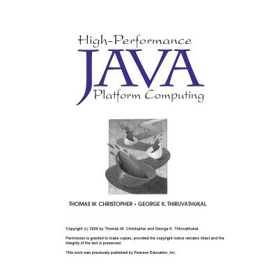 خرید و دانلود نسخه کامل کتاب High-Performance Java Platform Computing: Multithreaded and Networked Programming