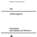 خرید و دانلود نسخه کامل کتاب Homotopie des Espaces de Sections
