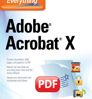 خرید و دانلود نسخه کامل کتاب How to Do Everything Adobe Acrobat X