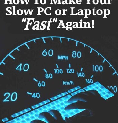 خرید و دانلود نسخه کامل کتاب How To Make Your Slow PC or Laptop Fast Again!