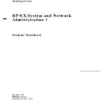 خرید و دانلود نسخه کامل کتاب HP-UX System and Network Administration I. Student Workbook