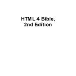 خرید و دانلود نسخه کامل کتاب HTML 4 Bible