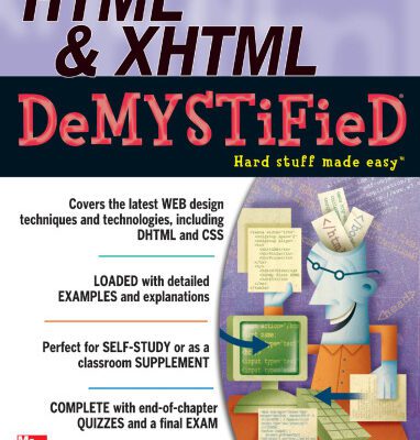 خرید و دانلود نسخه کامل کتاب HTML & XHTML demystified