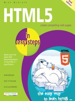 خرید و دانلود نسخه کامل کتاب HTML5 in easy steps