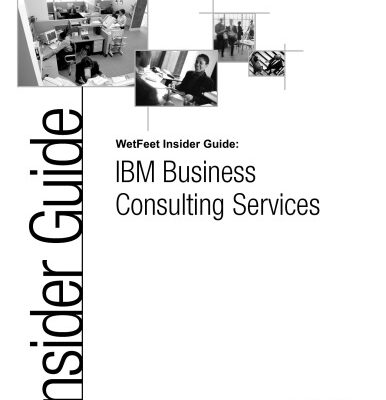 خرید و دانلود نسخه کامل کتاب IBM Business Consulting Services: The WetFeet Insider Guide