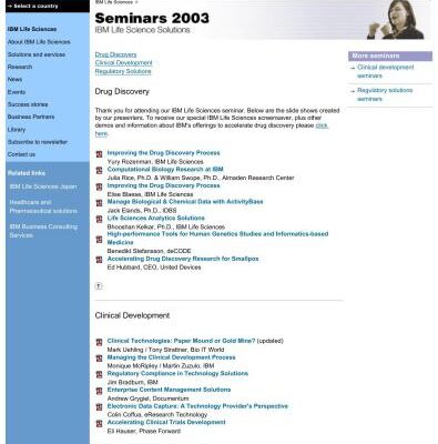 خرید و دانلود نسخه کامل کتاب IBM Life Sciences Seminars