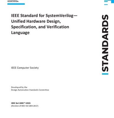 خرید و دانلود نسخه کامل کتاب IEEE 1800 – 2023 Standard for SystemVerilog