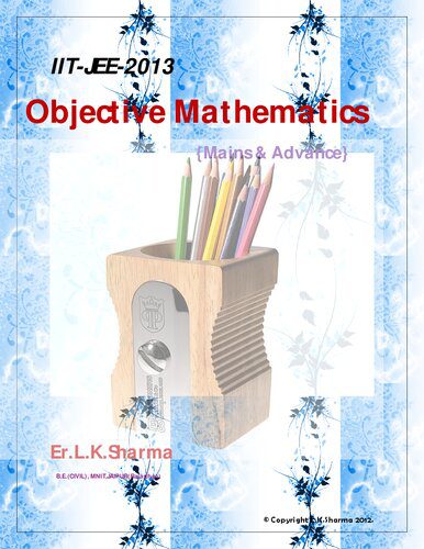 خرید و دانلود نسخه کامل کتاب IIT-JEE 2013 Objective Mathematics (Mains and Advanced)_68866b8c678d2.jpeg خرید و دانلود نسخه کامل کتاب IIT-JEE 2013 Objective Mathematics (Mains and Advanced)