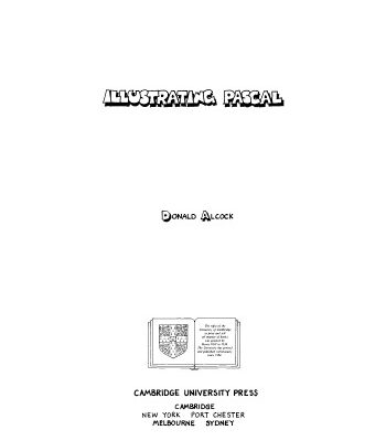 خرید و دانلود نسخه کامل کتاب Illustrating Pascal