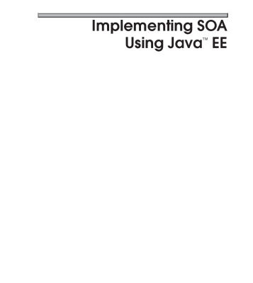 خرید و دانلود نسخه کامل کتاب Implementing SOA Using Java EE