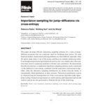 خرید و دانلود نسخه کامل کتاب Importance sampling for jump–diffusions via cross-entropy [article]