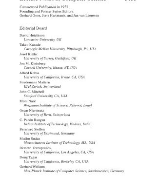 خرید و دانلود نسخه کامل کتاب Information Theoretic Security: Third International Conference, ICITS 2008, Calgary, Canada, August 10-13, 2008. Proceedings