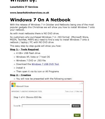 خرید و دانلود نسخه کامل کتاب Installing Windows 7 from USB drive