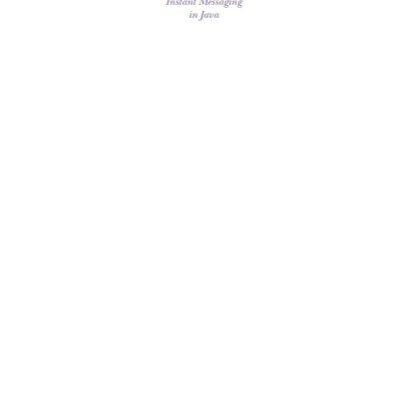 خرید و دانلود نسخه کامل کتاب Instant messaging in Java: the Jabber protocols