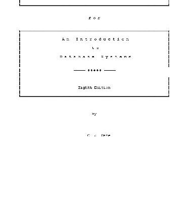 خرید و دانلود نسخه کامل کتاب Instructor’s Manual for an Introduction to Database Systems