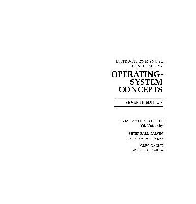 خرید و دانلود نسخه کامل کتاب Instructor’s Manual to Accompany: Operating System Concepts