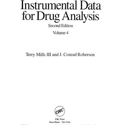 خرید و دانلود نسخه کامل کتاب Instrumental Data for Drug Analysis