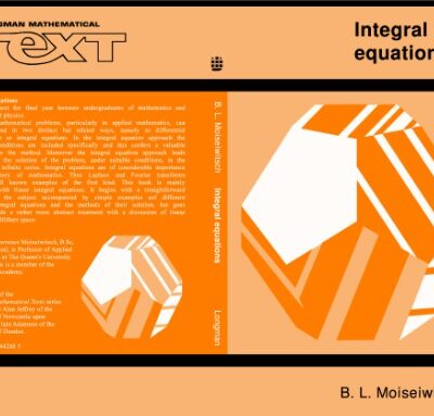 خرید و دانلود نسخه کامل کتاب Integral Equations