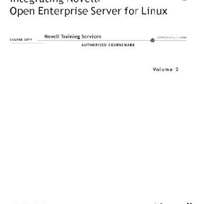 خرید و دانلود نسخه کامل کتاب Integrating Novell Open Enterprise Server for Linux