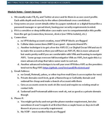 خرید و دانلود نسخه کامل کتاب IntelTechniques Account Creation