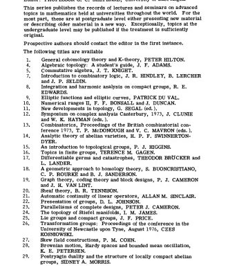 خرید و دانلود نسخه کامل کتاب Interaction models: course given at Royal Holloway College, University of London, October-December 1976