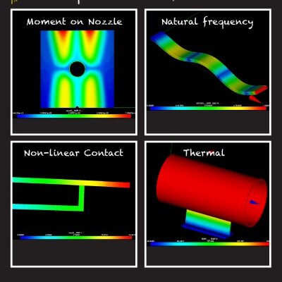 خرید و دانلود نسخه کامل کتاب Intermediate Finite Element Analysis with Open Source Software