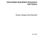 خرید و دانلود نسخه کامل کتاب Intermediate Quantitative Economics with Python