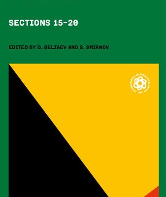خرید و دانلود نسخه کامل کتاب International Congress of Mathematicians 2022 July 6–14 Proceedings: Sections 15-20