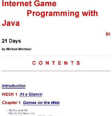 خرید و دانلود نسخه کامل کتاب Internet Game Programming with Java in 21 Days