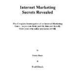 خرید و دانلود نسخه کامل کتاب Internet Marketing Secrets Revealed