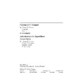 خرید و دانلود نسخه کامل کتاب Introduction to Algorithms. Instructor’s Manual