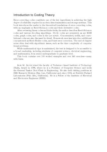خرید و دانلود نسخه کامل کتاب Introduction to Coding Theory_68657114b1de7.jpeg خرید و دانلود نسخه کامل کتاب Introduction to Coding Theory
