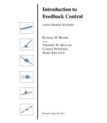 خرید و دانلود نسخه کامل کتاب Introduction to Feedback Control using Design Studies