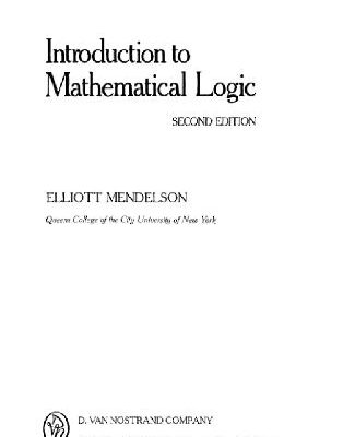 خرید و دانلود نسخه کامل کتاب Introduction to mathematical logic