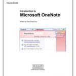 خرید و دانلود نسخه کامل کتاب Introduction to Microsoft OneNote
