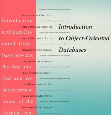 خرید و دانلود نسخه کامل کتاب Introduction to Object-Oriented Databases