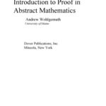 خرید و دانلود نسخه کامل کتاب Introduction to Proof in Abstract Mathematics