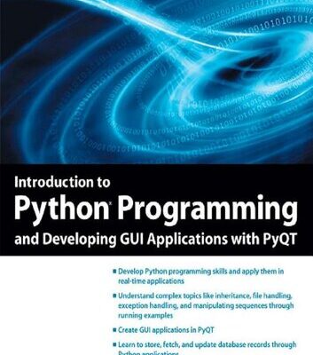 خرید و دانلود نسخه کامل کتاب Introduction to Python Programming and Developing GUI Applications with PyQt