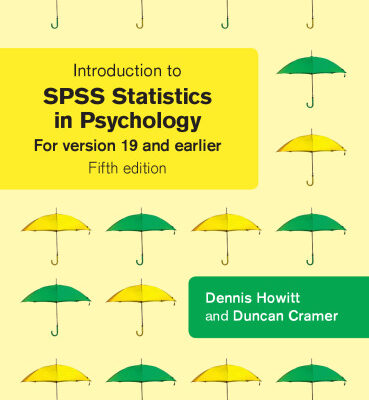 خرید و دانلود نسخه کامل کتاب Introduction to SPSS statistics in psychology : for version 19 and earlier