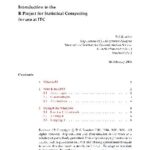 خرید و دانلود نسخه کامل کتاب Introduction to the R Project for Statistical Computing