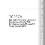 خرید و دانلود نسخه کامل کتاب Introduction To Web Development With Visual Studio 2010 Lab Manual